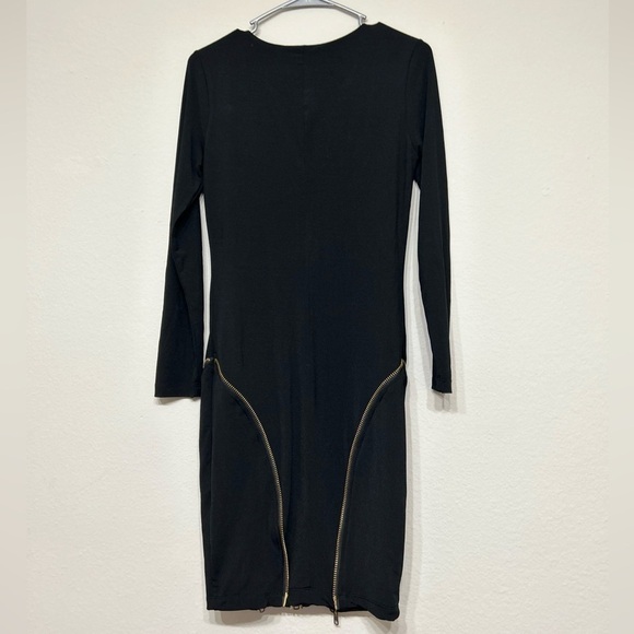 Goodtime Triple Zip Casual Dress Size M Black - Picture 3 of 6